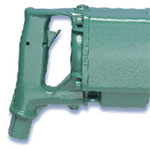 D-handle with an inside trigger mechanism